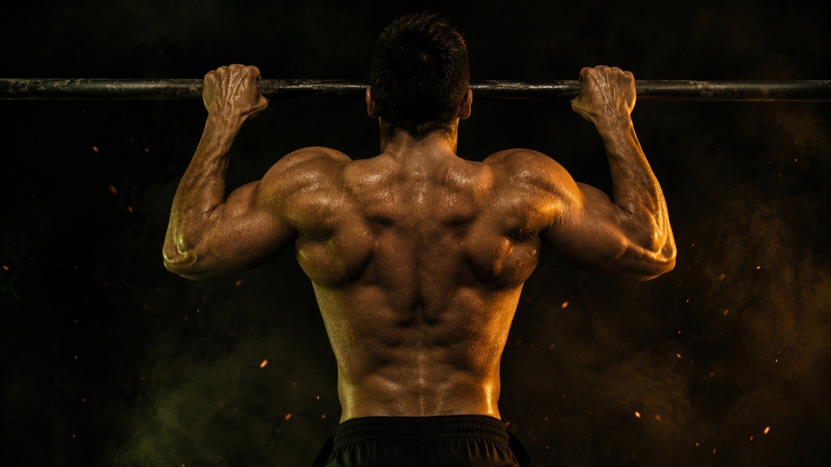 Military calisthenics exercises — pull-up technique