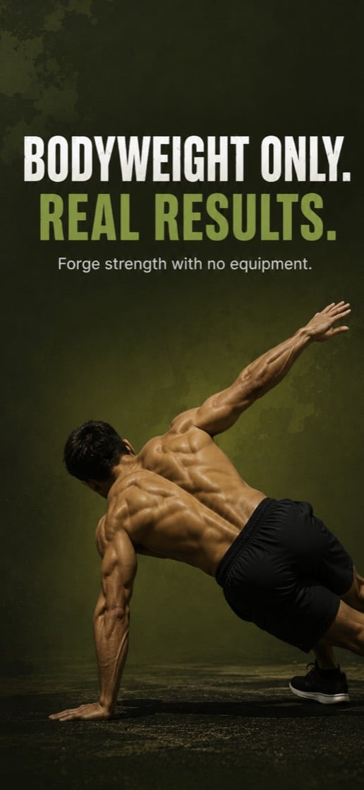 Army-style calisthenics training programs on iPhone